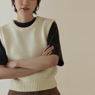 哈齿小姐 舒适裸感内搭厚实弹力圆领不臃肿叠穿圆领T恤上衣女20ZZ2310567T