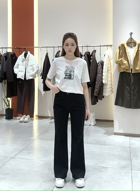 LanaFaY女士休闲简约牛仔裤L6C2N11