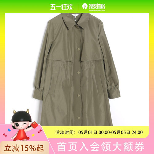 玖姿女士时尚优雅风衣JWEC41201
