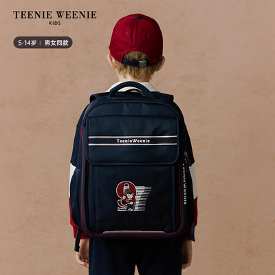 TeenieWeenie Kids小熊童装25年秋季男女童4-6年级轻量书包TKAT25F891B