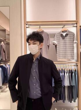 杉杉 男士简约时尚夹克15207A51C032