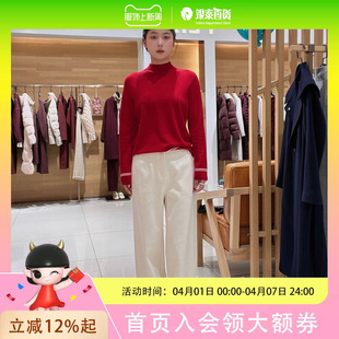 裤 子F4A216 女士简约时尚 菲姿