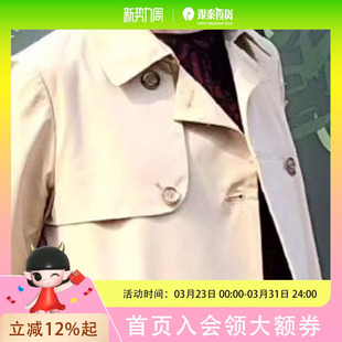 女士风衣7F636 时尚 FEIZI 菲姿2019年长款