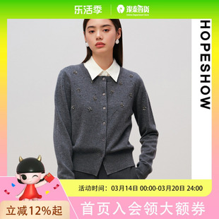 HOPESHOW红袖针织89125300130