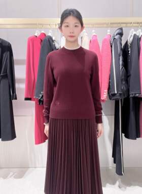 珂莱蒂尔女士简约时尚针织衫KZ03644A8