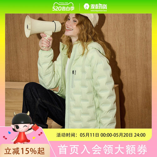 Coolhut女连帽 休闲 女式羽绒服