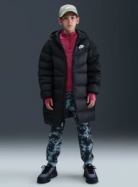 ROOKIE童装耐克中长款羽绒服NY2542247GS-002