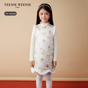 TeenieWeenieKids小熊童装 女童 旗袍背心裙