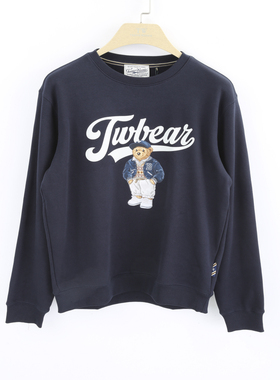 Teenie Weenie男士休闲简约圆领卫衣TNMW254902A