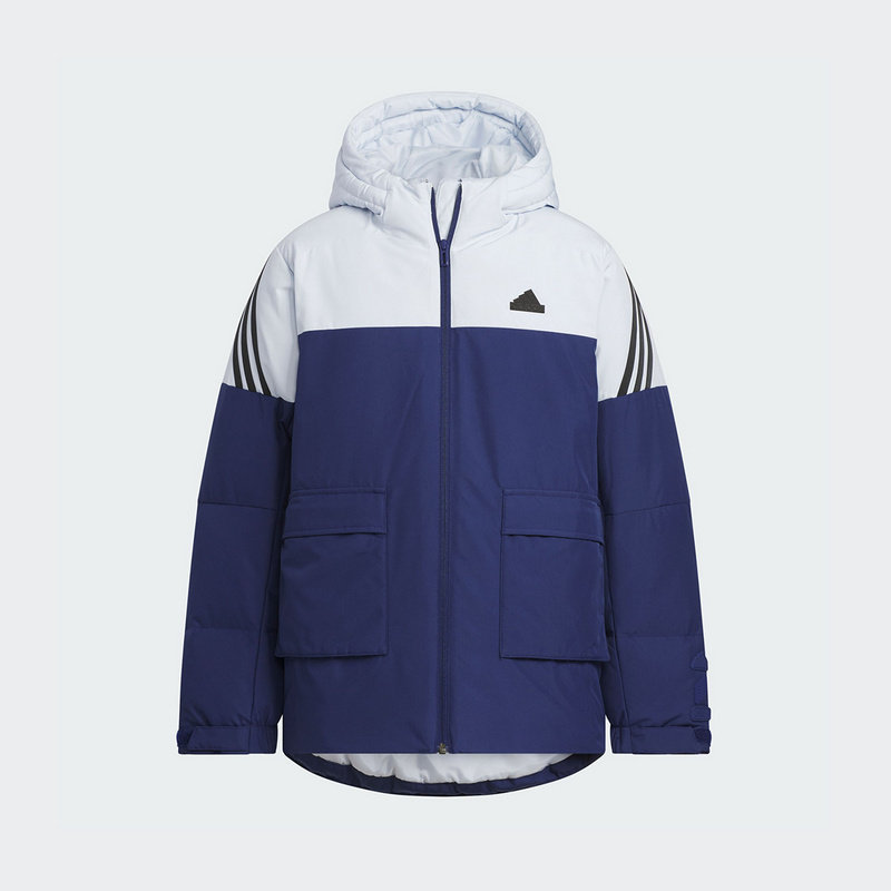 Adidas阿迪达斯童装2024冬男女大童舒适羽绒服保暖外套JI6146