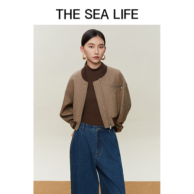THESEALIFE 千鸟格夹克外套 17521