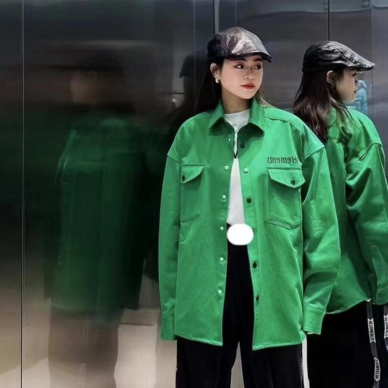 VETEMENTS 2024春款长袖衬衫34130005