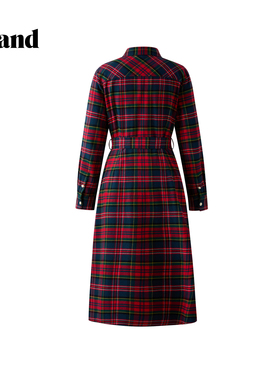 Eland衣恋连衣裙女气质