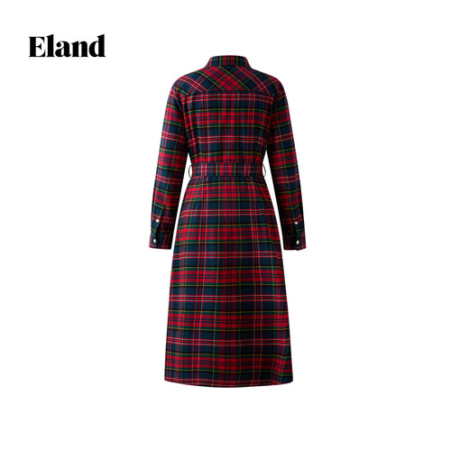 Eland衣恋连衣裙女气质