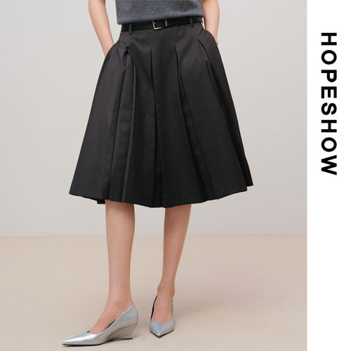 HOPESHOW红袖半身裙89125301510
