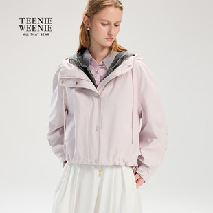 TeenieWeenie小熊女装 简约 连帽上衣外套