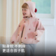 戴维贝拉儿童斗篷2024女童新款 上衣 连帽外套女宝秋装