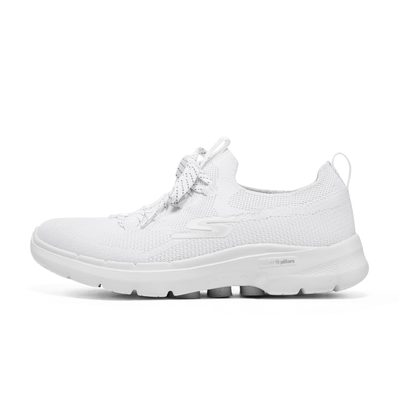 SKECHERS斯凯奇2023秋季女款GOWALK6女士一脚蹬健步鞋124620-WSL