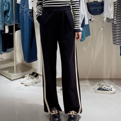 迪赛尼斯 女士宽松休闲裤子D23319C5786