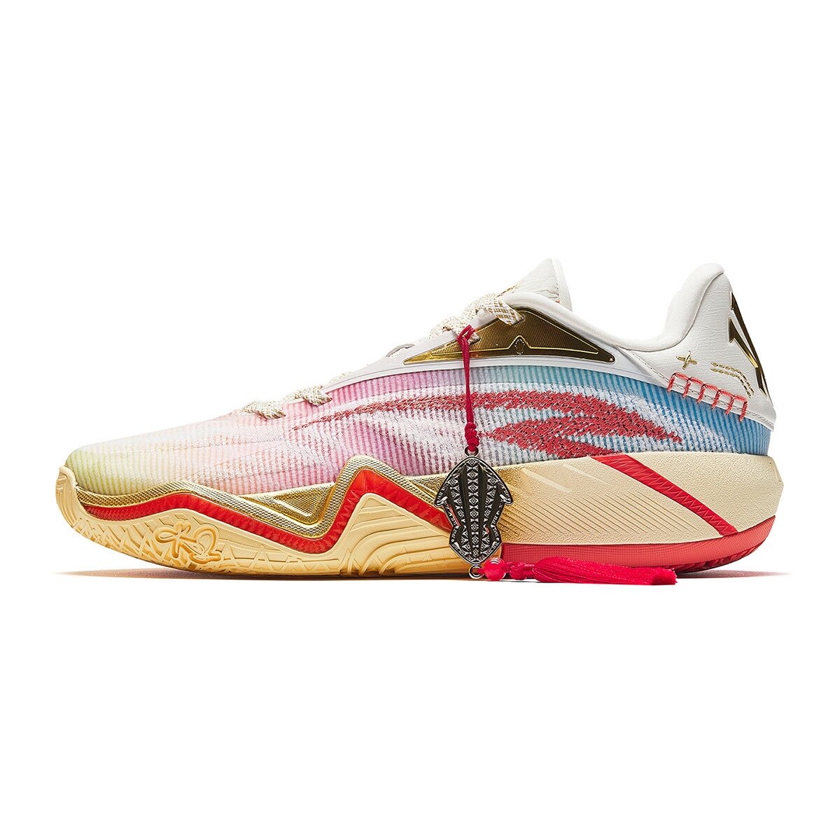 【凯里·欧文3代】安踏儿童KAI3篮球鞋马年限定骐骥耐磨运动鞋男312621102R