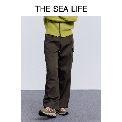 THESEALIFE欧海一生休闲阔腿裤女运动裤18061