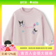 巴拉巴拉女幼童上衣冬季 加绒圆领卫衣201425121006 卡通三丽鸥IP款