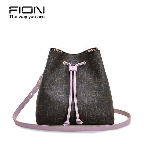 Fion/菲安妮银泰专柜女士时尚桶包FAAFIBO008