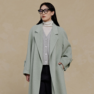 111B440616 外搭毛织背心 pit针织衫 背心女冬慵懒风冬穿搭开衫