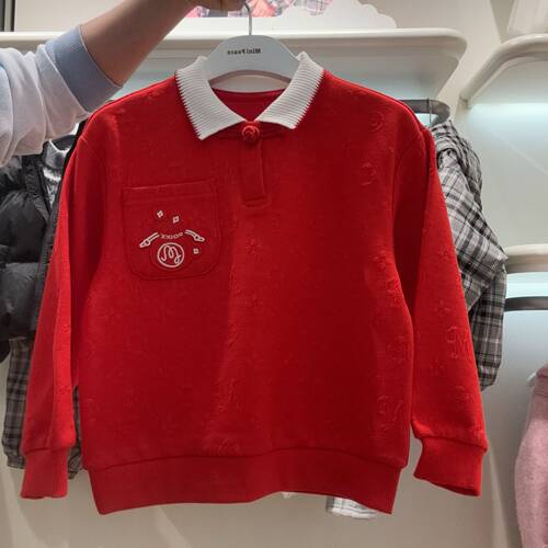 Mini Peace男女童简约时尚卫衣F1CRF1142