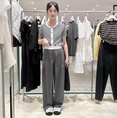 VIZAVIZA女士简约时尚裤子V24319C05655