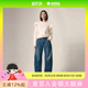 0001 0039A Levi s李维斯25秋冬女士Baggy弯刀牛仔裤