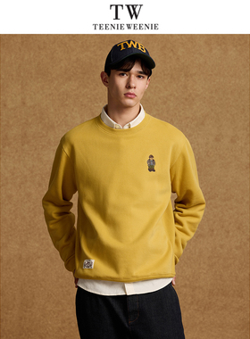 TeenieWeenie2024秋休闲圆领卫衣TNMW244T03K