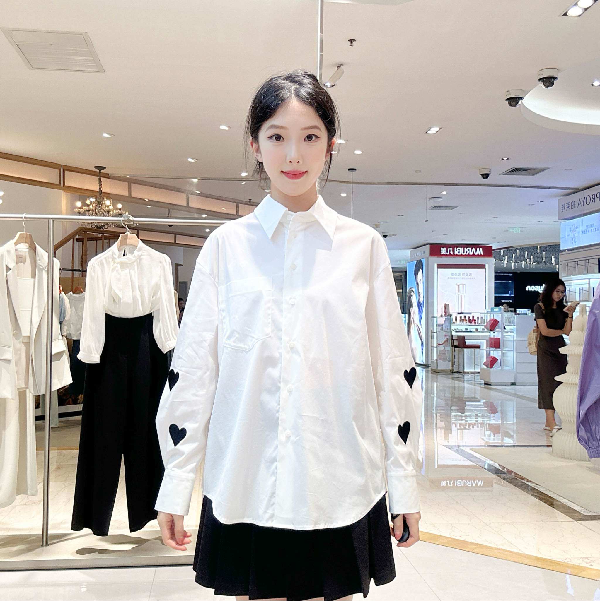 衣香丽影女士时尚休闲衬衫140721307