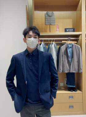 杉杉 男士简约时尚西服15284A52B006