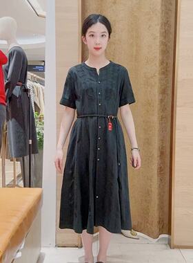 FEIZI菲姿女士休闲时尚连衣裙F5B458