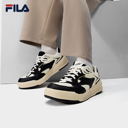 枫叶鞋|FILA 斐乐官方男鞋情侣FOGLIA板鞋复古休闲鞋运动鞋子F12M612203F