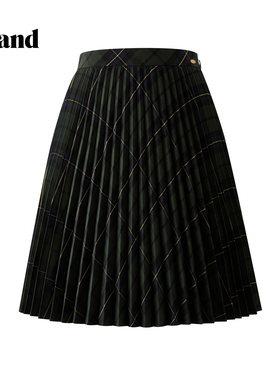 Eland衣恋半身裙气质收腰 通勤裙子