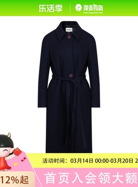 FEIZI/菲姿女士时尚休闲潮流毛呢外套1W754A