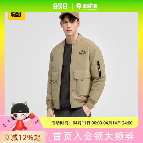 CAT卡特 男士 时尚休闲 夹克棉服CO3QJW49091