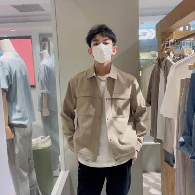 GRSAGA 男士休闲简约夹克12331418457