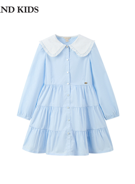 eland kids衣恋童装女童连衣裙