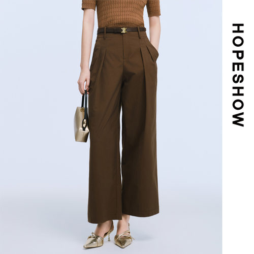 HOPESHOW红袖裤子89125141205