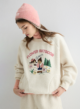 Teenie Weenie女士复古时尚卫衣TTMA254VC8D