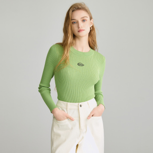 简约打底衫 Basic 针织衫 百家好 House