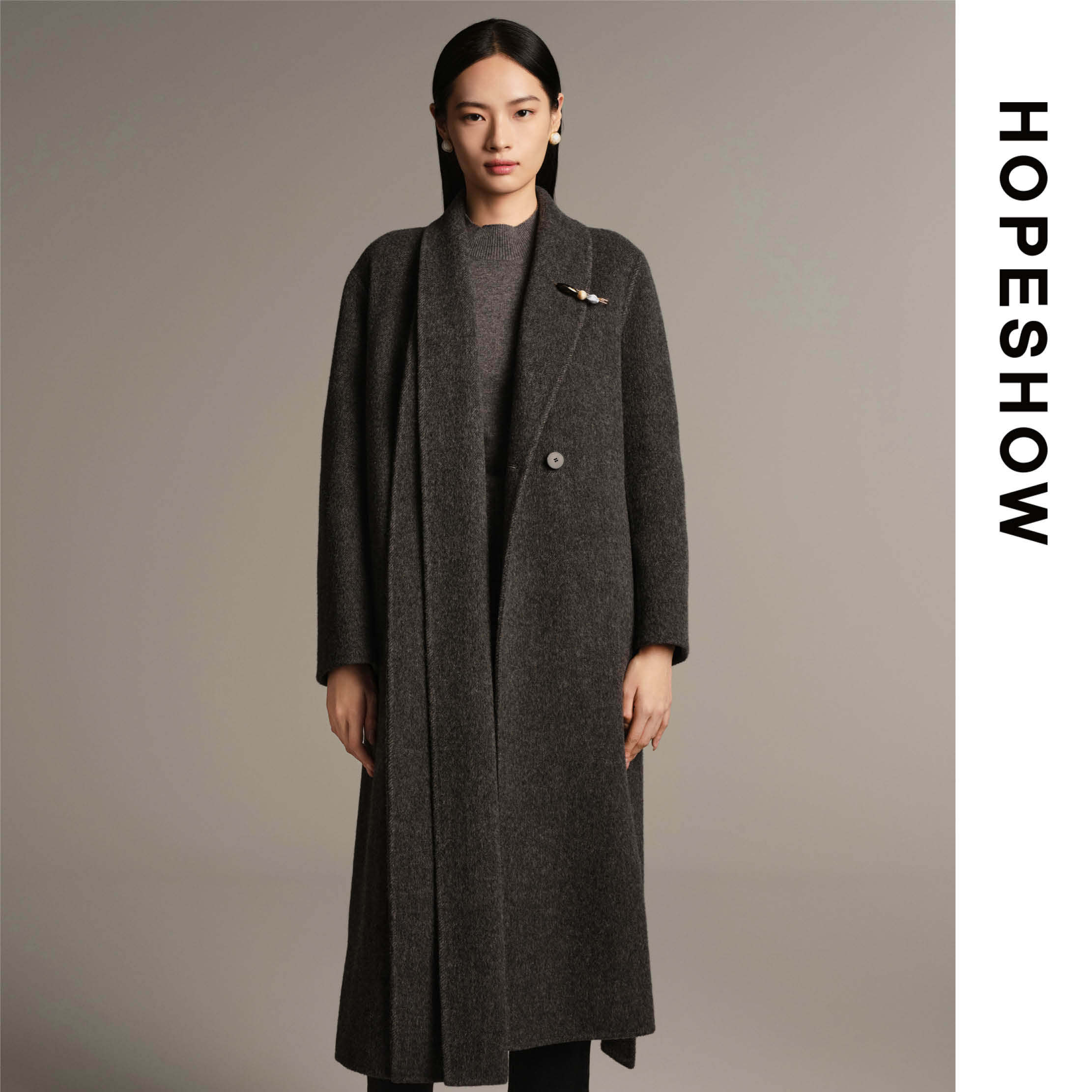 HOPESHOW红袖 大衣89225410806