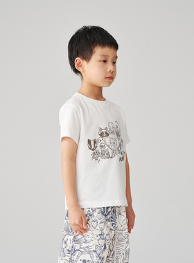 Mitti男童短袖T恤 儿童上衣