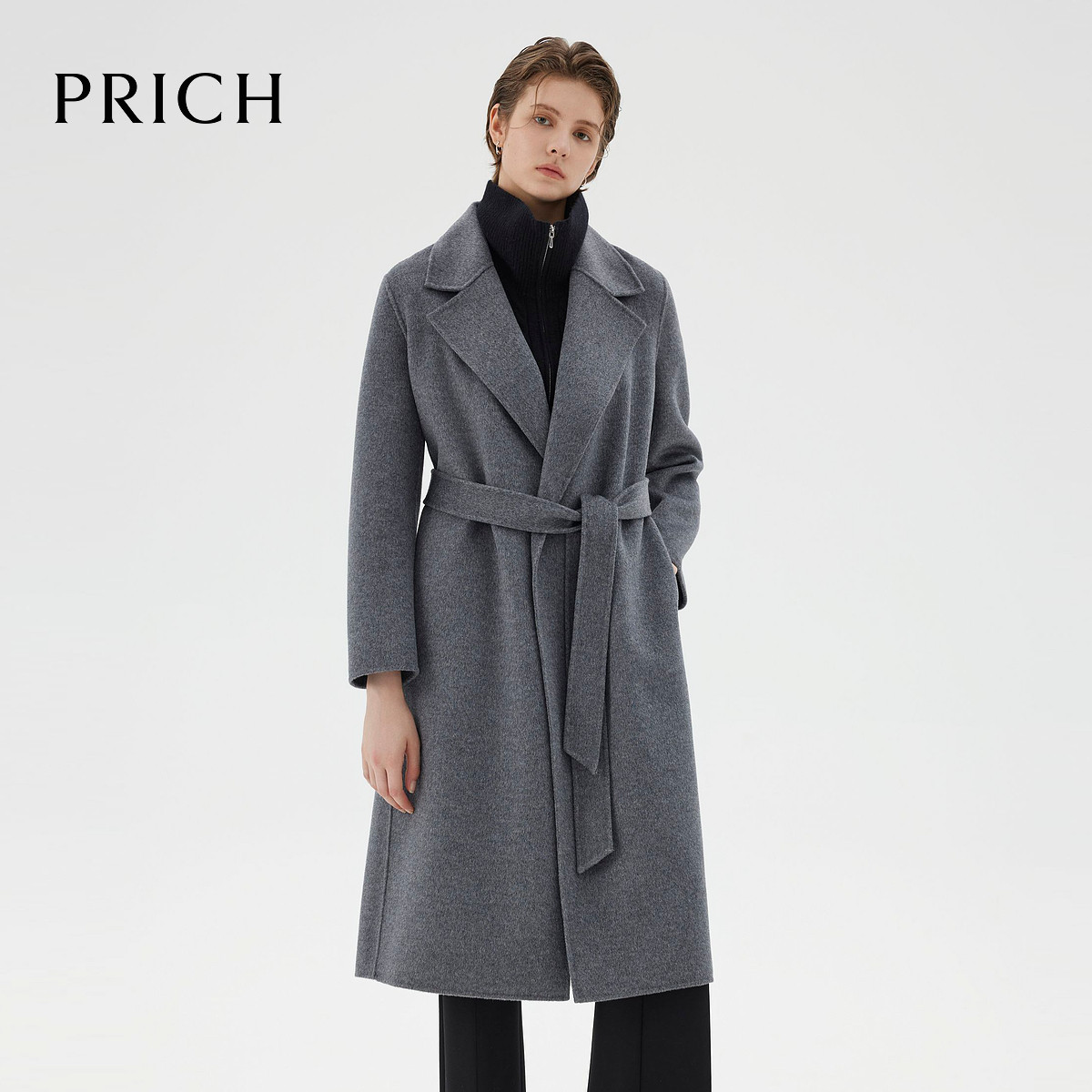 PRICH翻领 大衣 外套