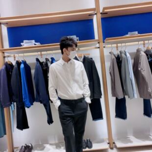 杉杉男士 15216E01B020 简约休闲裤