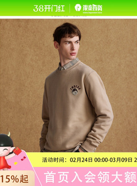 TeenieWeenie2024年冬磨毛卫衣TNMW244V01K