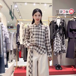 卡贝奈尔女士设计感时尚衬衫360211303衬衫